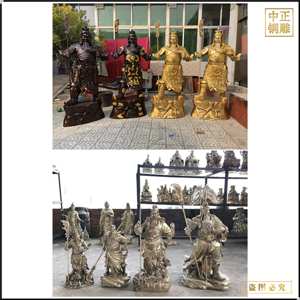 23.鑄銅彩繪紅臉關公雕塑.jpg